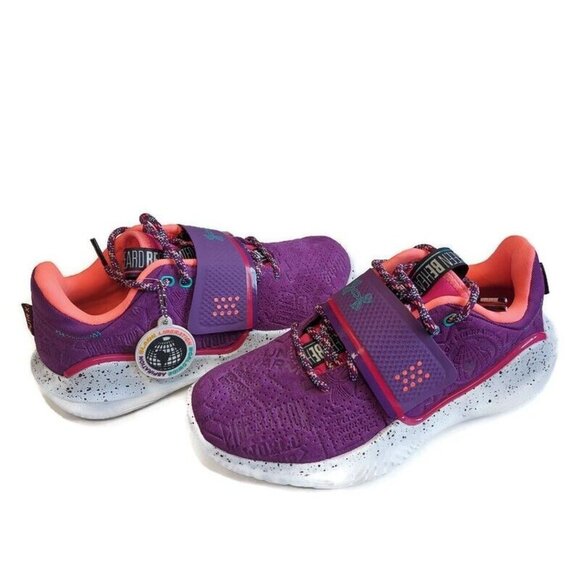 Under Armour Sz M5.5 W7 Flow FUTR X Basketball Shoes Black History 3025344-500 - Picture 8 of 8